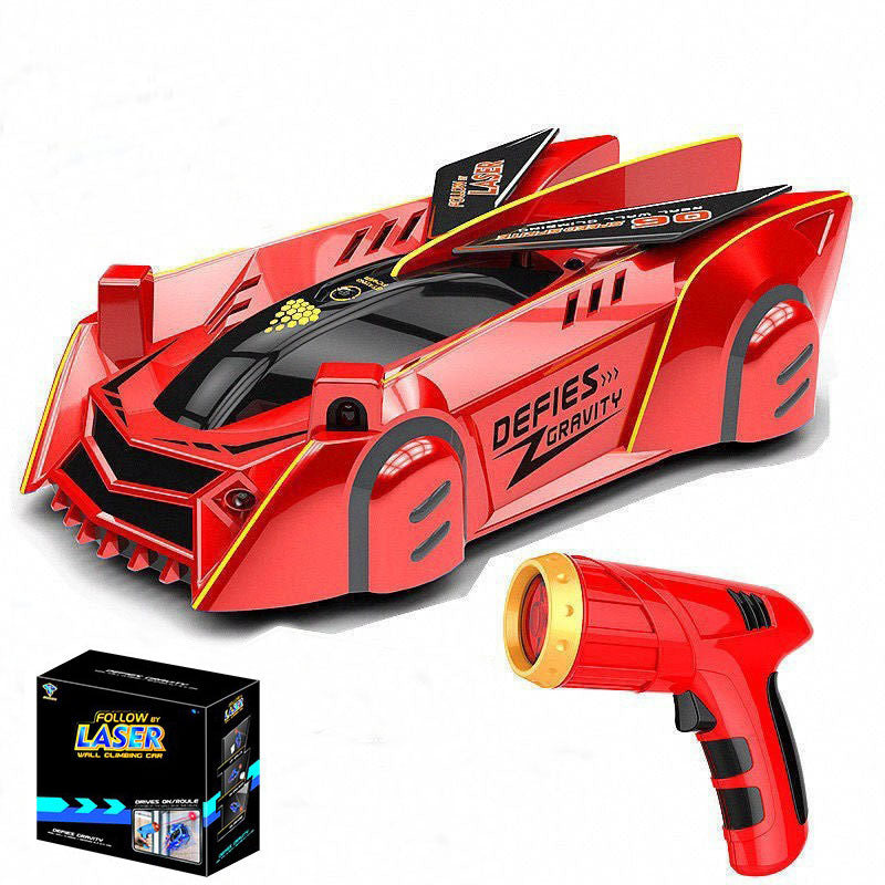 Light-tracking climbing vehicle