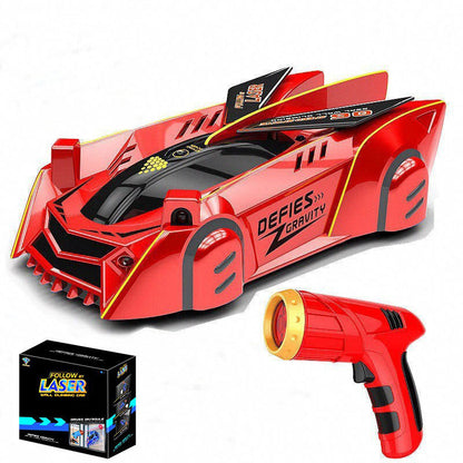 Light-tracking climbing vehicle