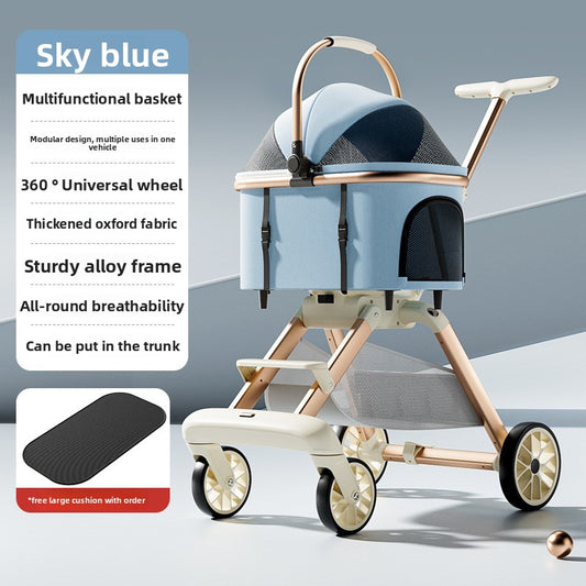 Light weight Foldable Pet Stroller