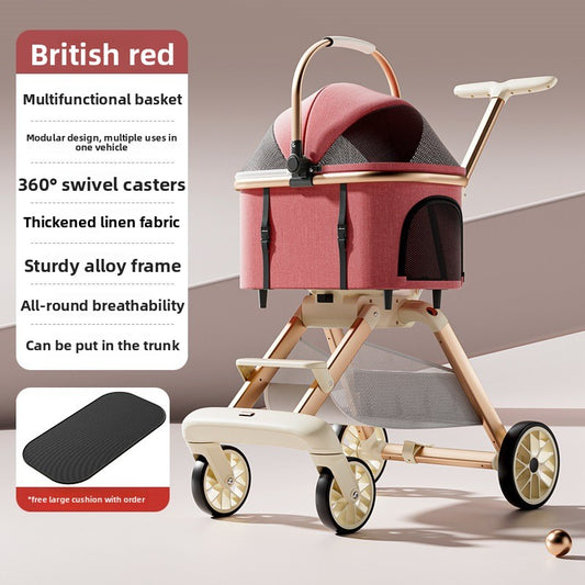 Light weight Foldable Pet Stroller