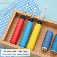 Lighted seam ripper red