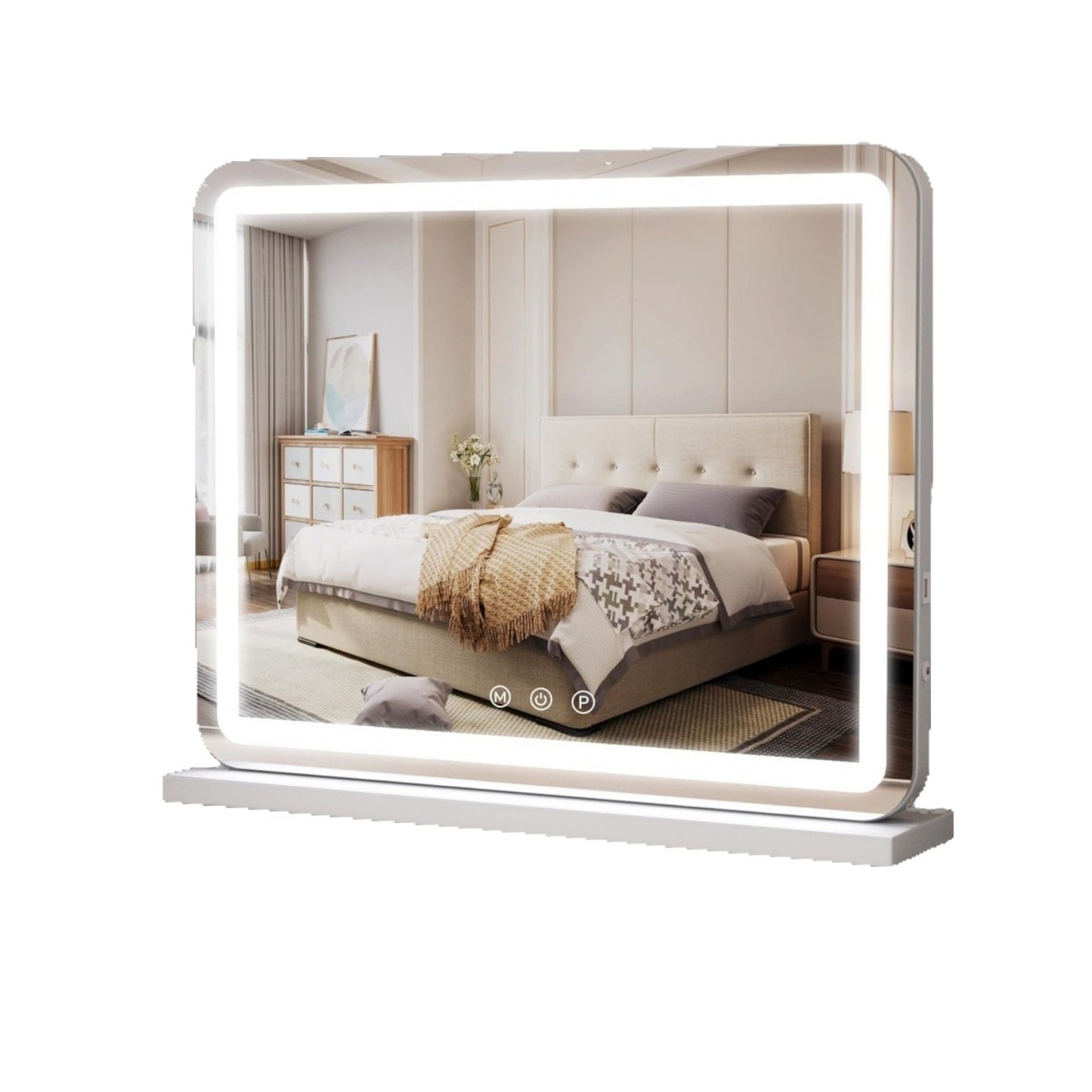 Lighting makeup mirror