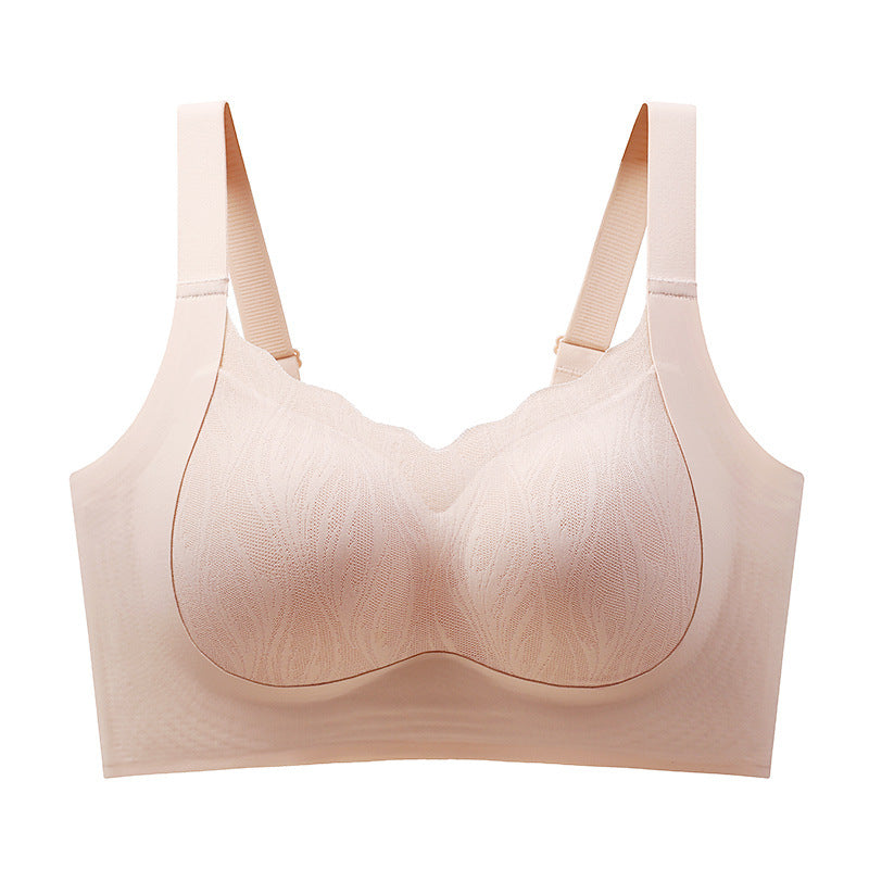 Lightweight 3D Support Seamless Wire-Free Bra