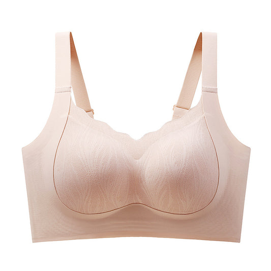 Lightweight 3D Support Seamless Wire-Free Bra