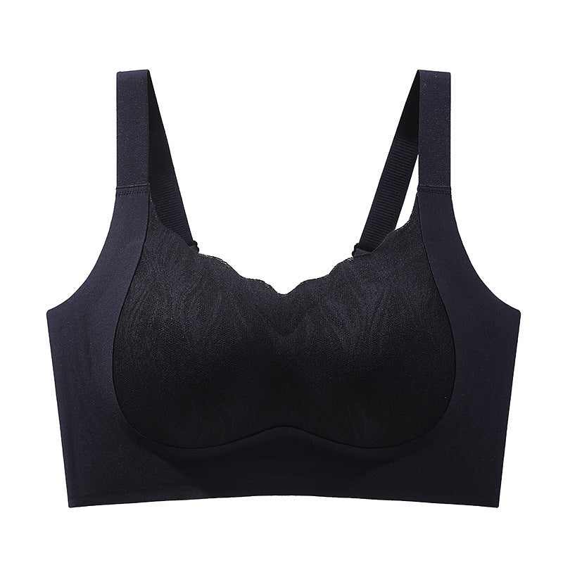 Lightweight 3D Support Seamless Wire-Free Bra
