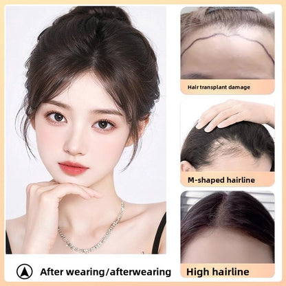 Lightweight Bangs Hairpiece for Women