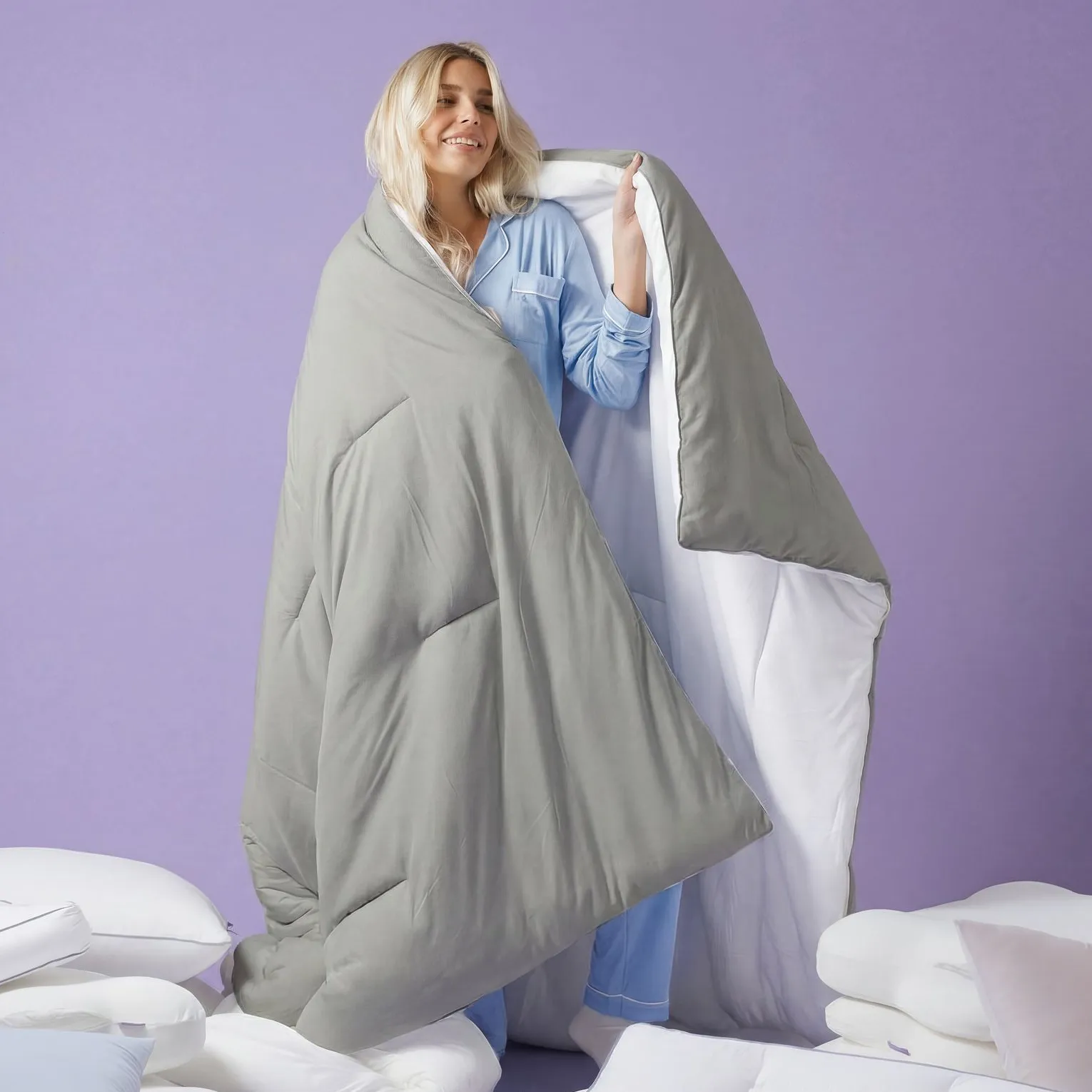 Lightweight Breathable Quilt All Seasons