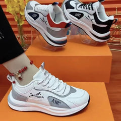 white gray leather