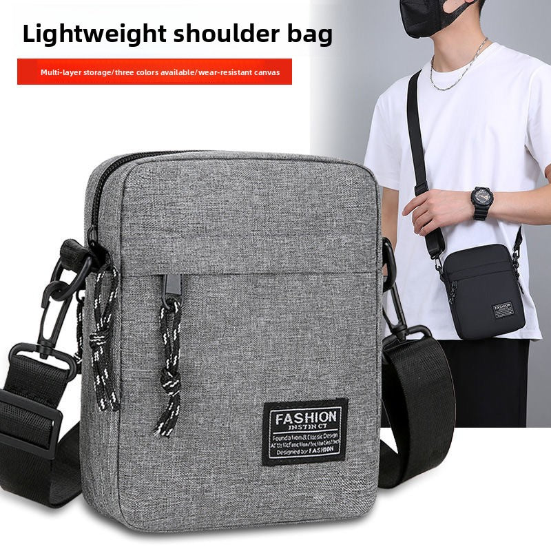 Lightweight Canvas Crossbody Bag