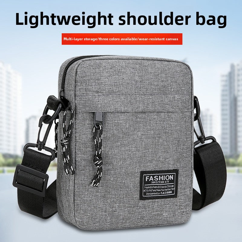 Lightweight Canvas Crossbody Bag