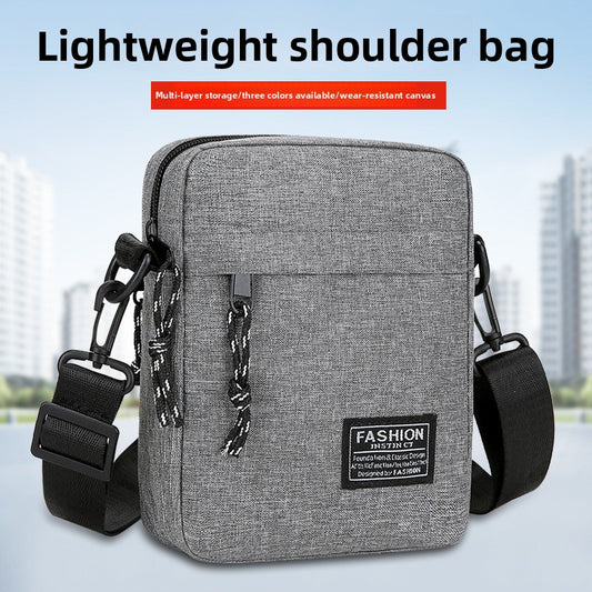 Lightweight Canvas Crossbody Bag