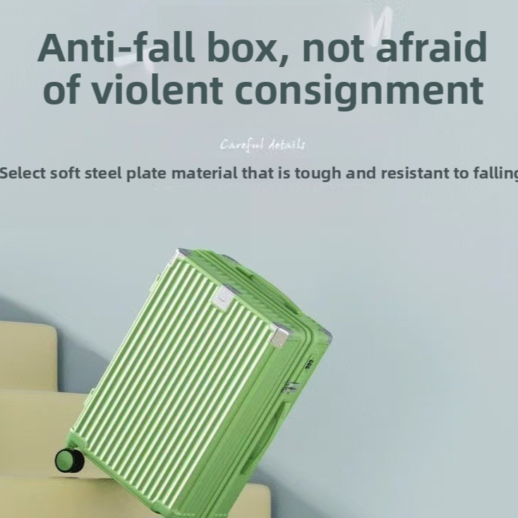 Lightweight Carry-On Suitcase with USB Port and Silent Wheels