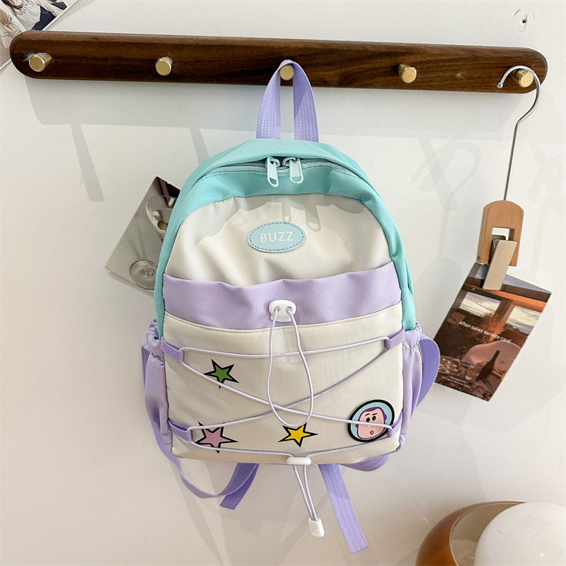 Lightweight Cartoon School Backpack for Kids