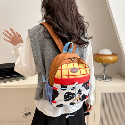 Lightweight Cartoon School Backpack for Kids