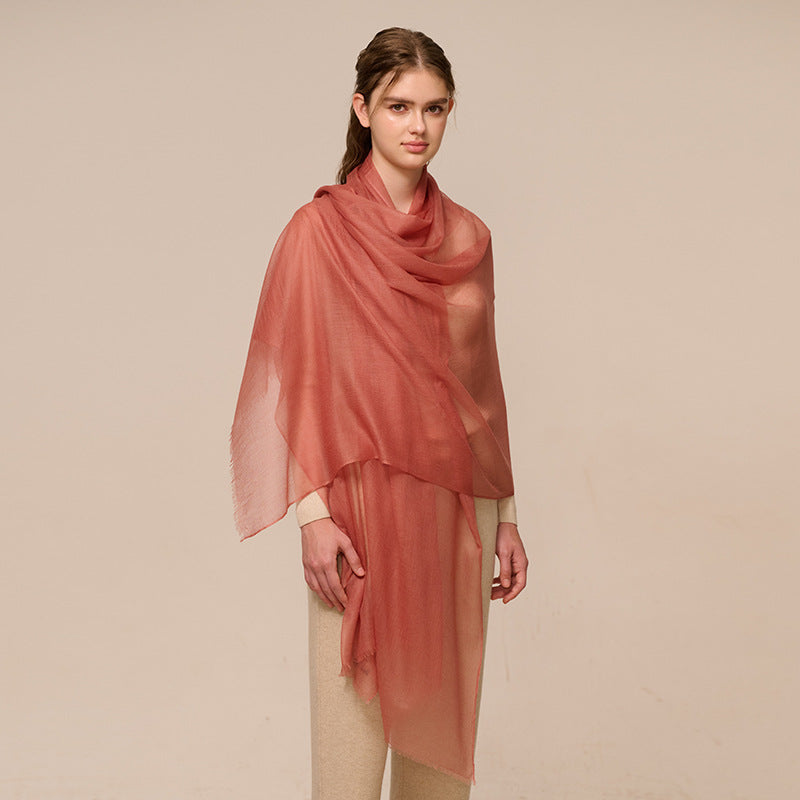 Lightweight Cashmere Scarf