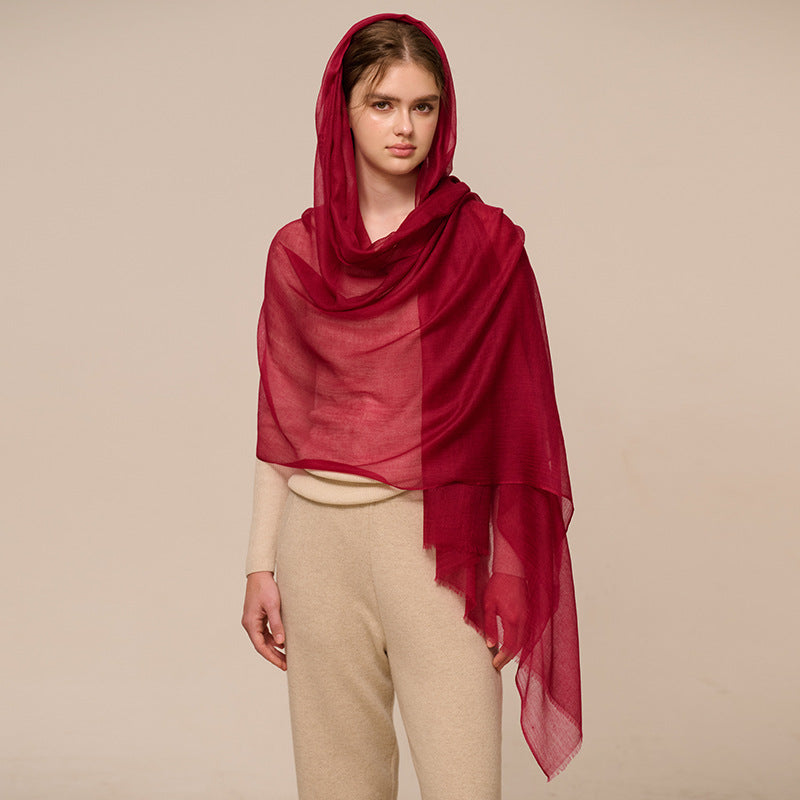 Lightweight Cashmere Scarf
