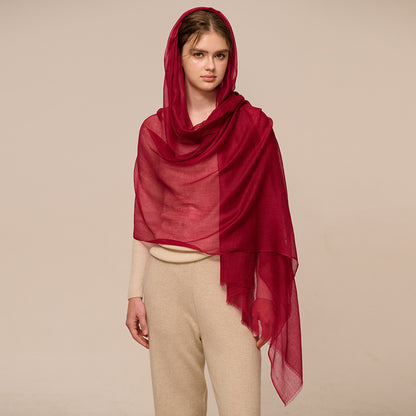 Lightweight Cashmere Scarf