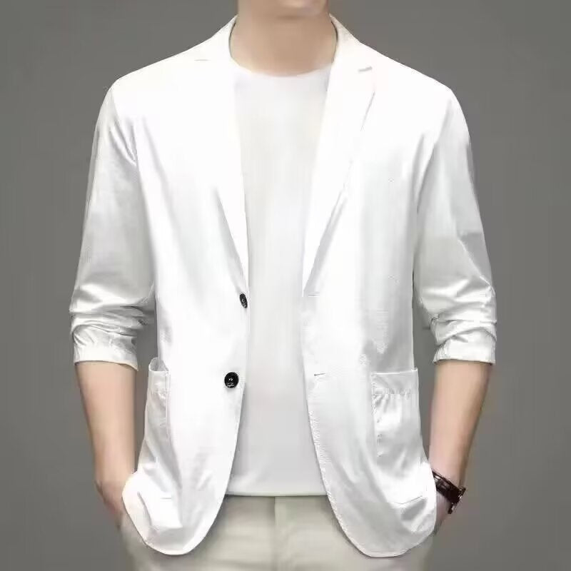 Lightweight Casual Suit Jacket for Men