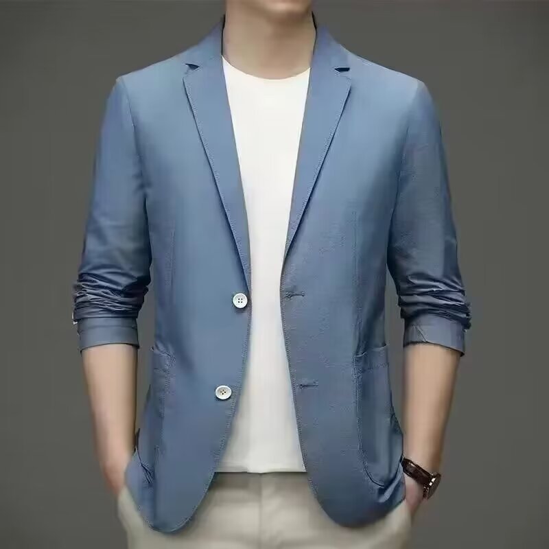 Lightweight Casual Suit Jacket for Men