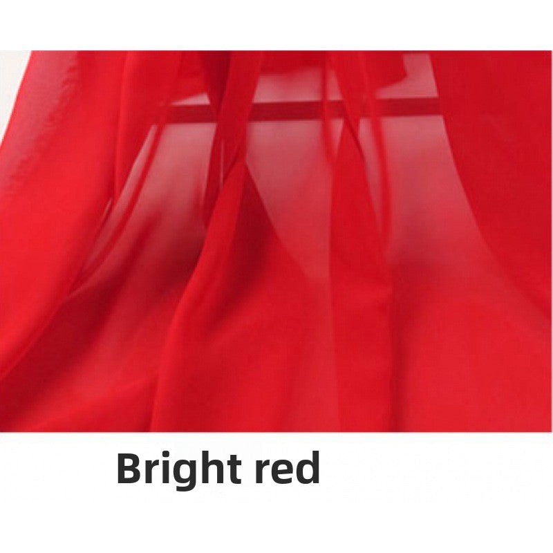 Lightweight Chiffon Long Skirt for Performance