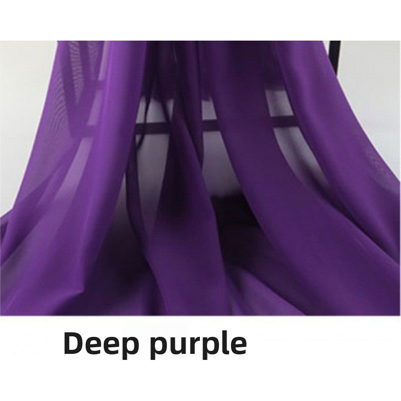Lightweight Chiffon Long Skirt for Performance
