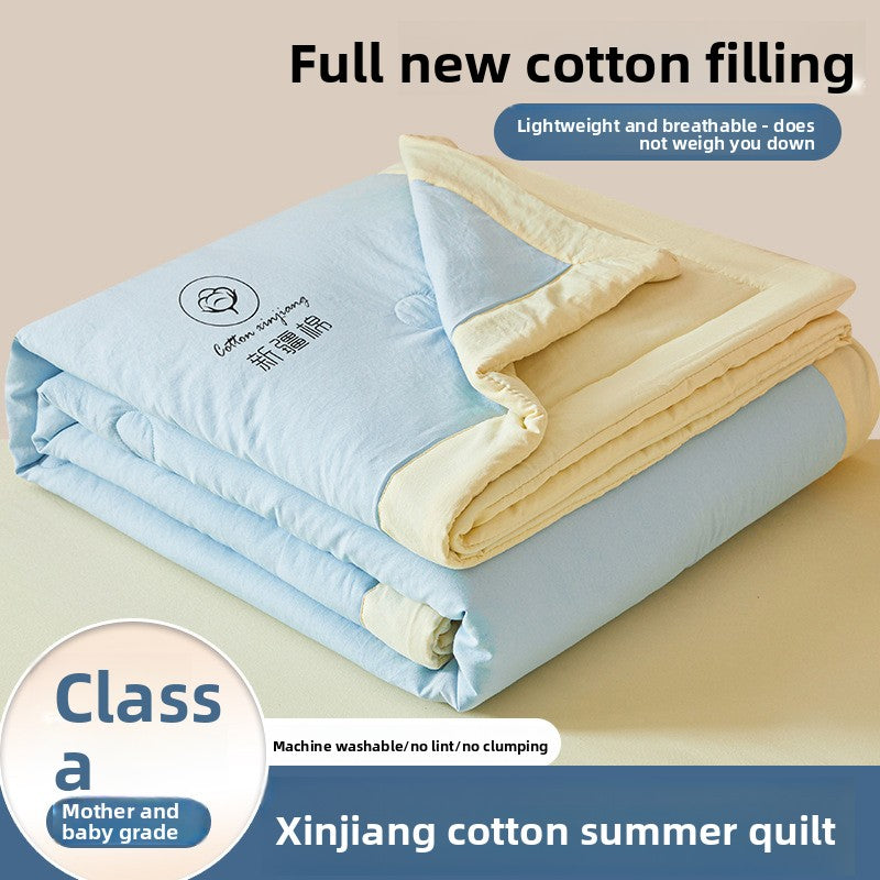 Lightweight Cotton Summer Quilt