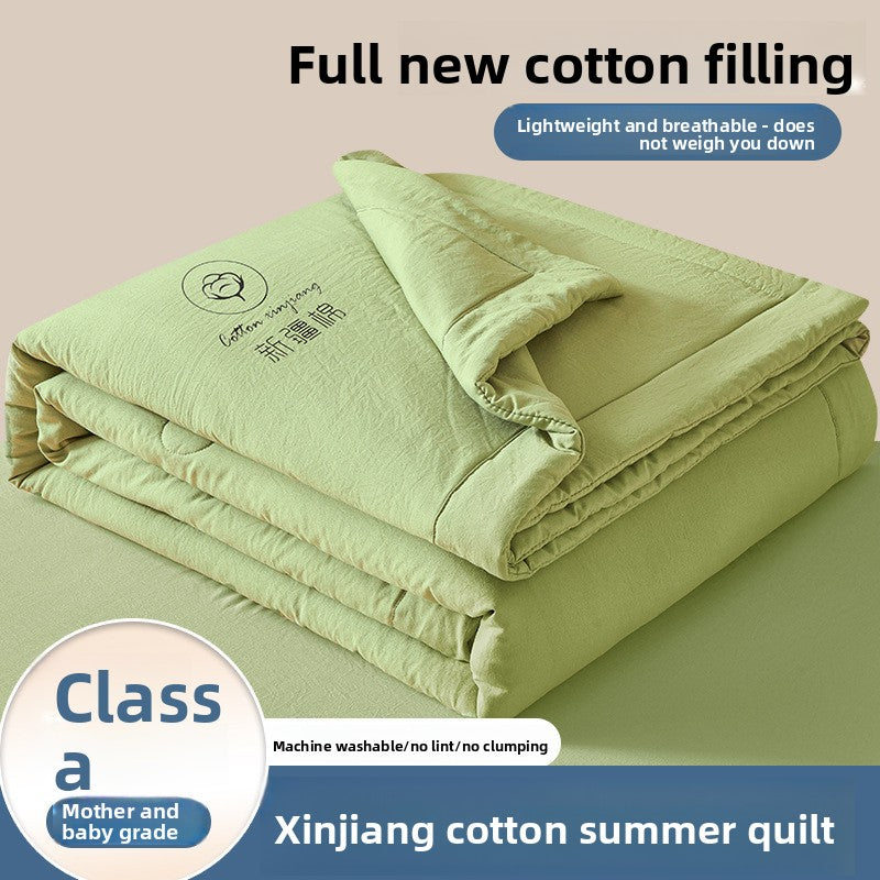 Lightweight Cotton Summer Quilt
