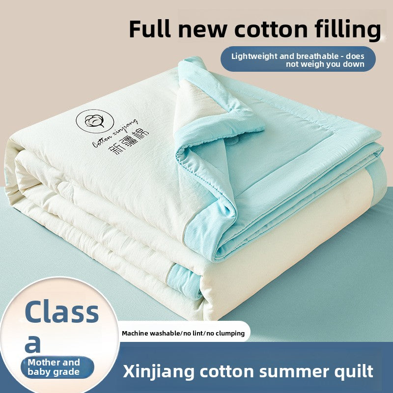 Lightweight Cotton Summer Quilt