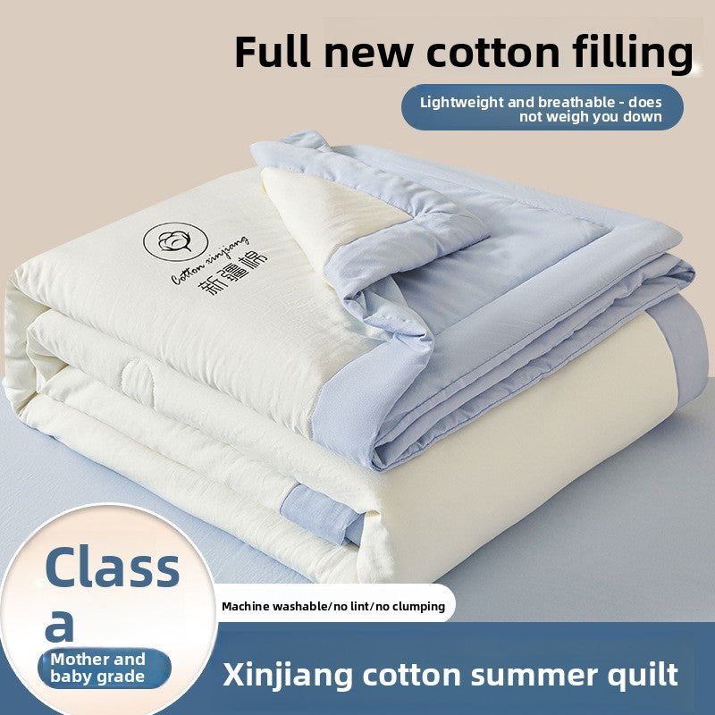 Lightweight Cotton Summer Quilt