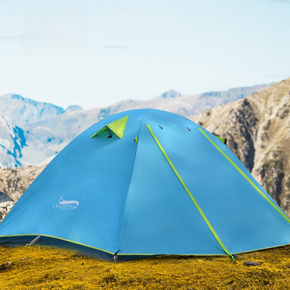 Lightweight Double Layer Rainproof Camping Tent