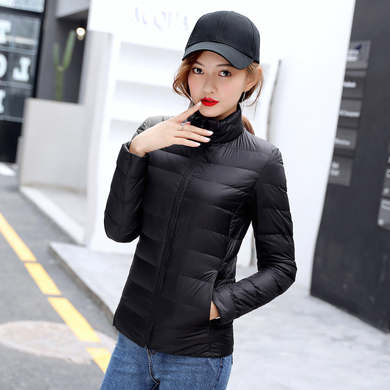 Lightweight down jacket