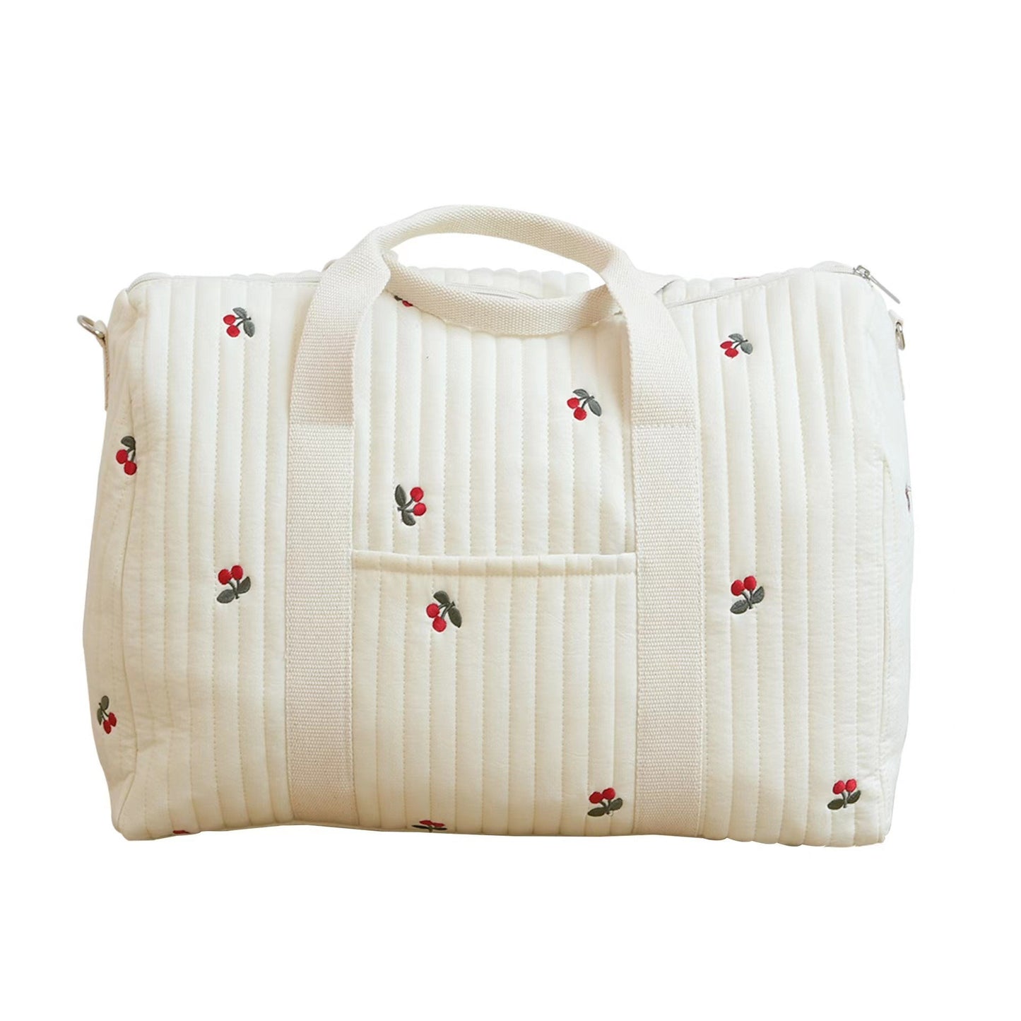 Lightweight Embroidered Travel Satchel
