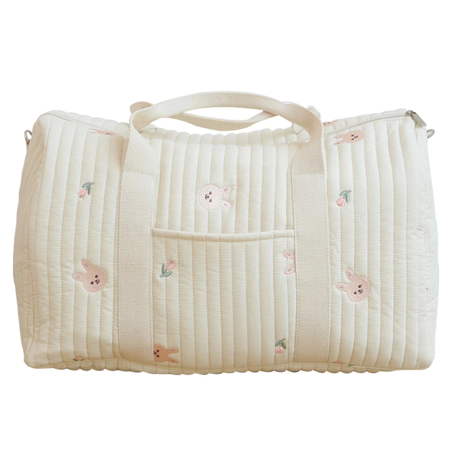 Lightweight Embroidered Travel Satchel