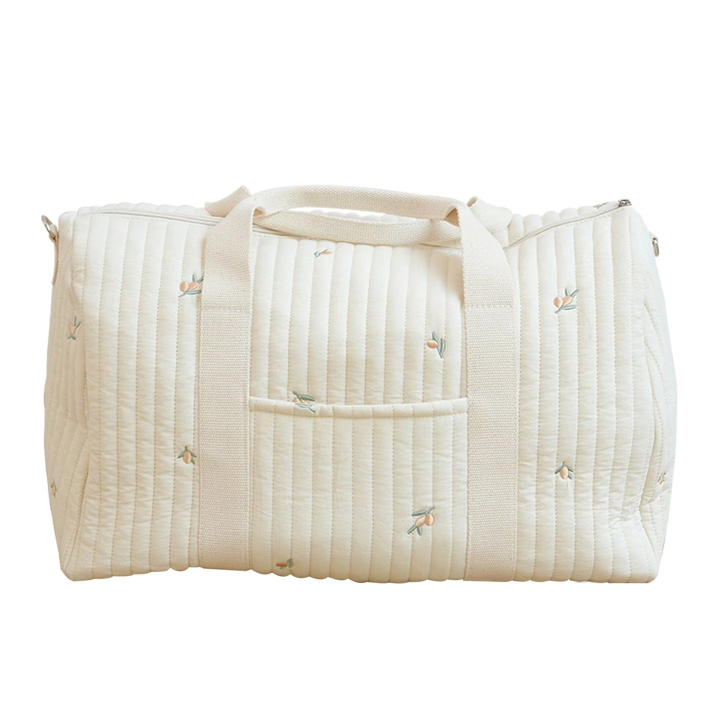 Lightweight Embroidered Travel Satchel