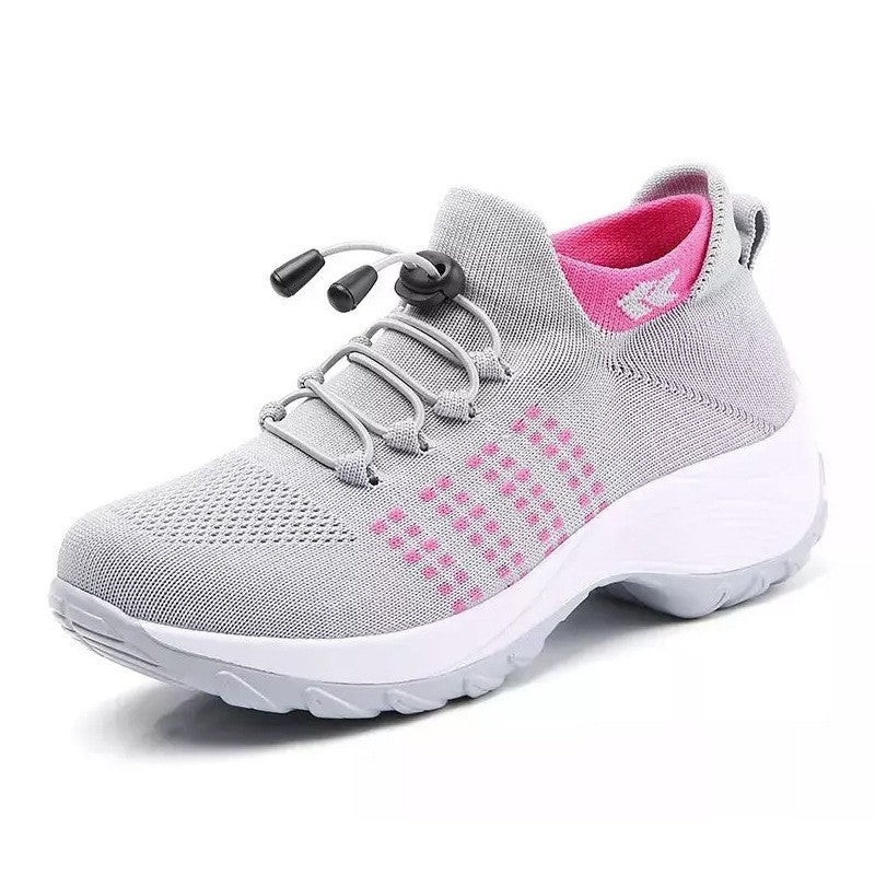 Lightweight Fly-Knit Women Casual Shoes