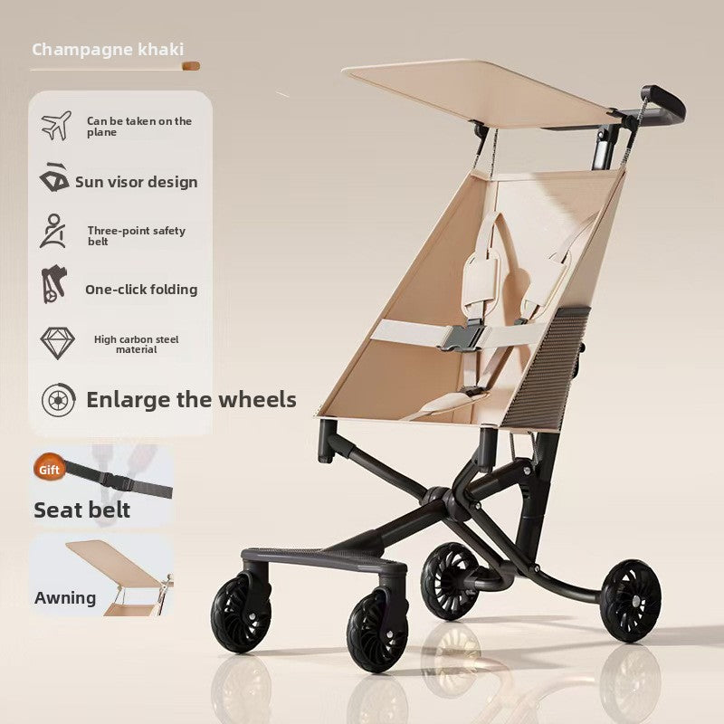 Lightweight Foldable Baby Stroller
