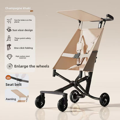 Lightweight Foldable Baby Stroller