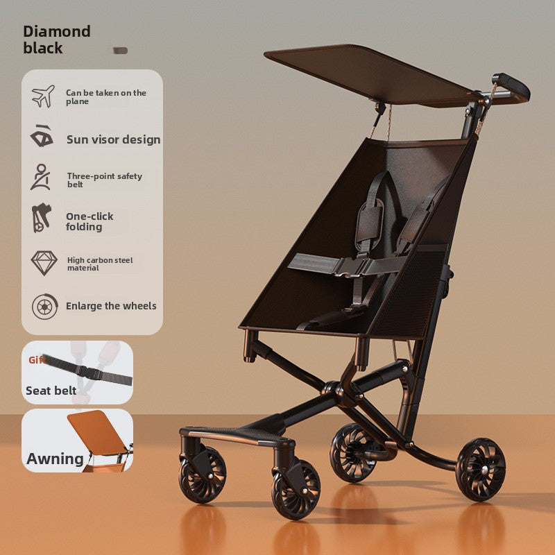 Lightweight Foldable Baby Stroller