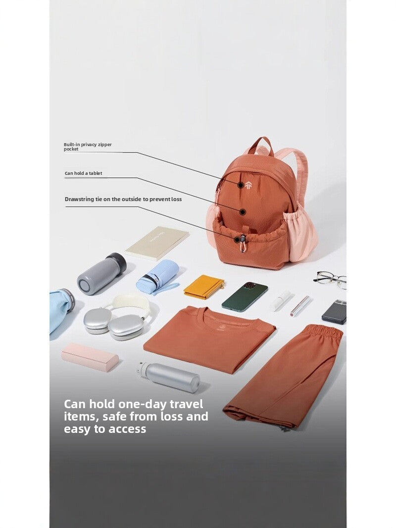 Lightweight Foldable Nylon Backpack