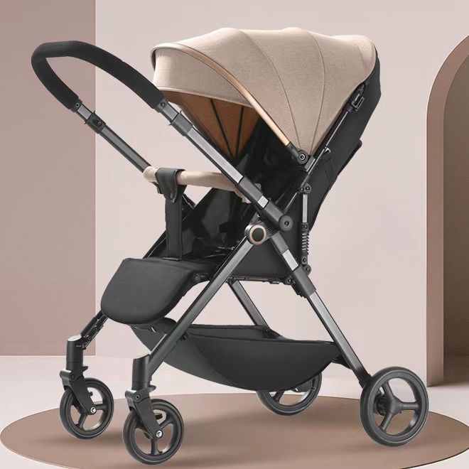 Lightweight Foldable Two-Way Baby Stroller
