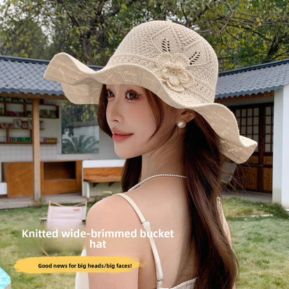 Lightweight Foldable Wide Brim Straw Sun Hat