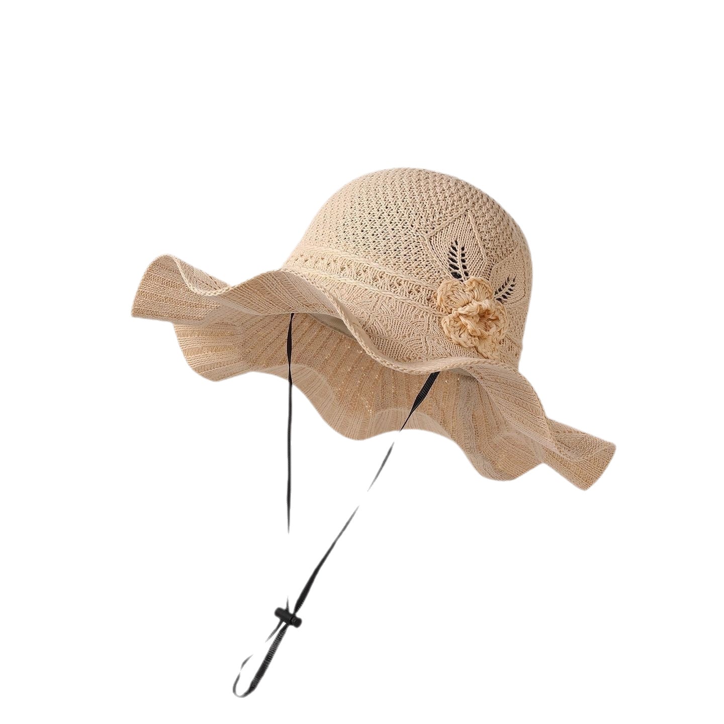 Lightweight Foldable Wide Brim Straw Sun Hat
