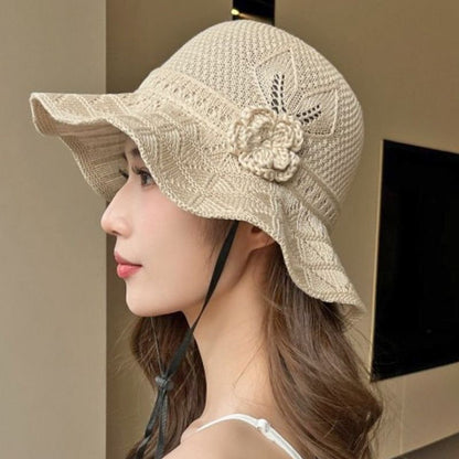 Lightweight Foldable Wide Brim Straw Sun Hat