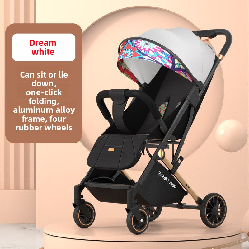 Lightweight Folding Baby Stroller