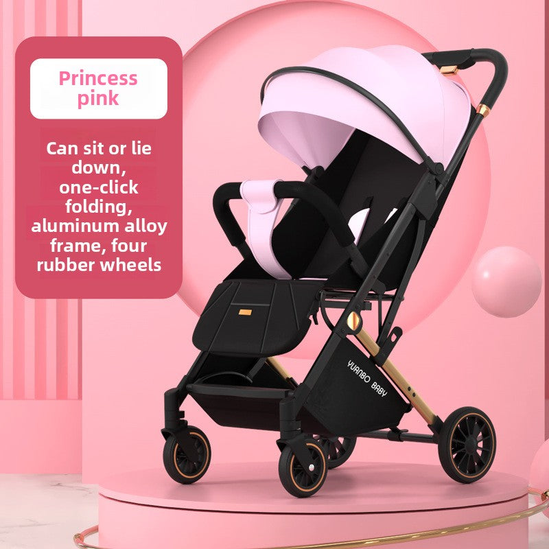 Lightweight Folding Baby Stroller
