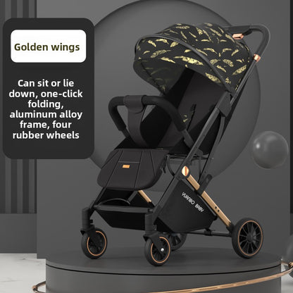 Lightweight Folding Baby Stroller