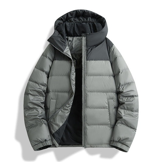 Lightweight Hooded Down Jacket