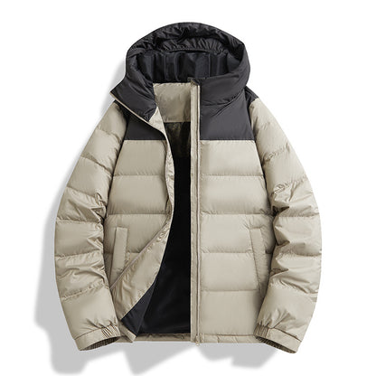 Lightweight Hooded Down Jacket