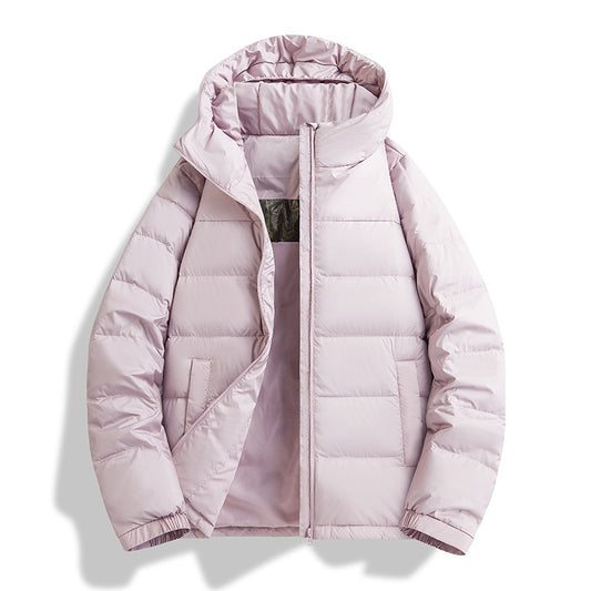 Lightweight Hooded Down Jacket