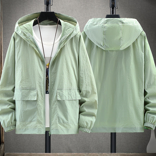 Lightweight Hooded Sun Protection Jacket